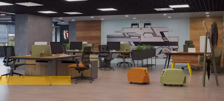 Eckschreibtisch Office Tisch Braun groß Chef Tische Schreibtisch Möbel