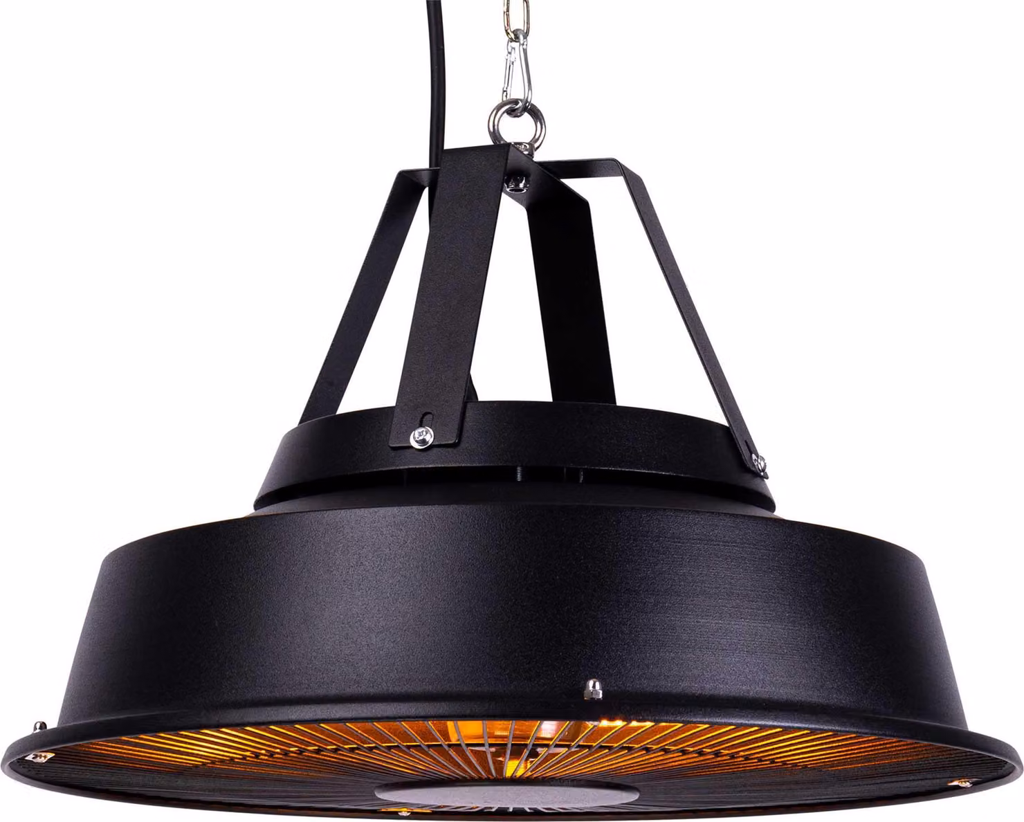 Fornorth Riscaldatore radiante a soffitto Comfort 1500W, nero