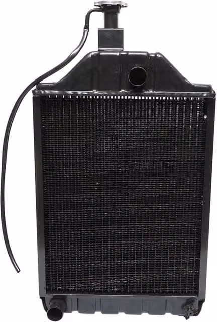 Radiatore acqua per motore Massey Ferguson Perkins codice OEM 885579M93, 885580M3, 885411M93, 897358M4, 885579M92, 885579M93 Breckner Germany