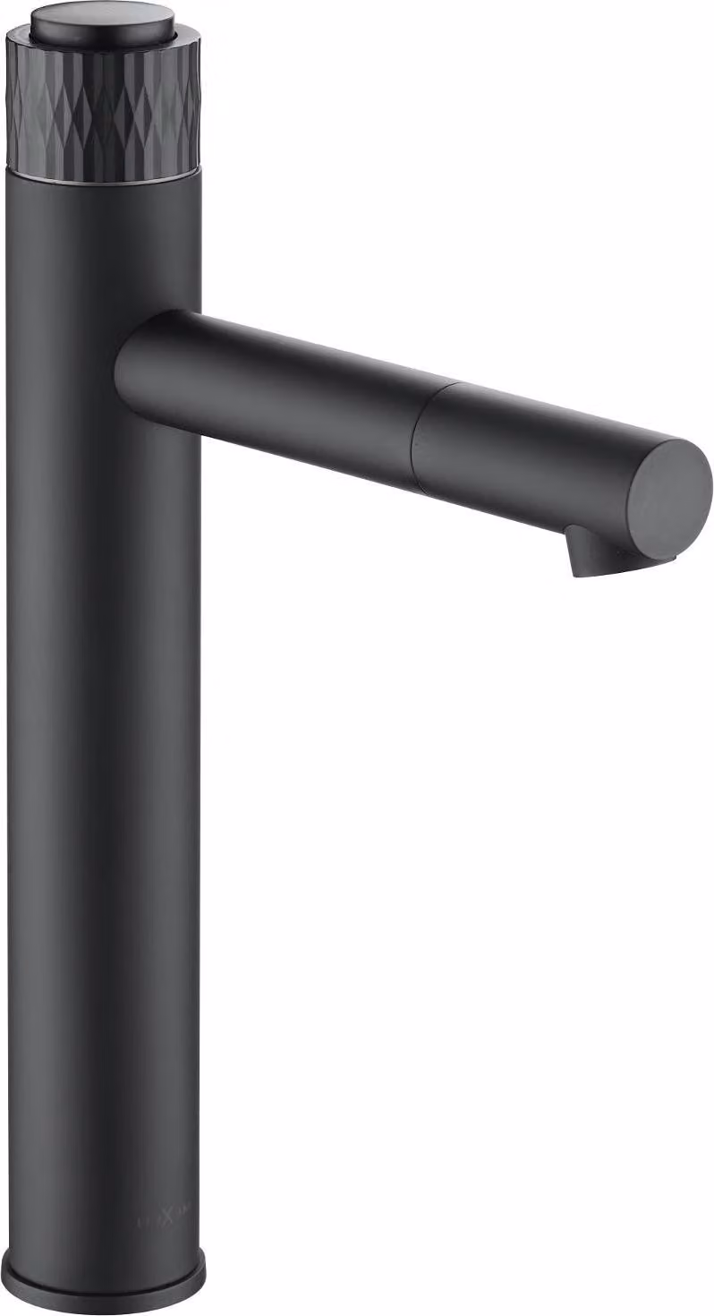 Mexen Diamond rubinetto alto da lavabo, nero - 71510-70