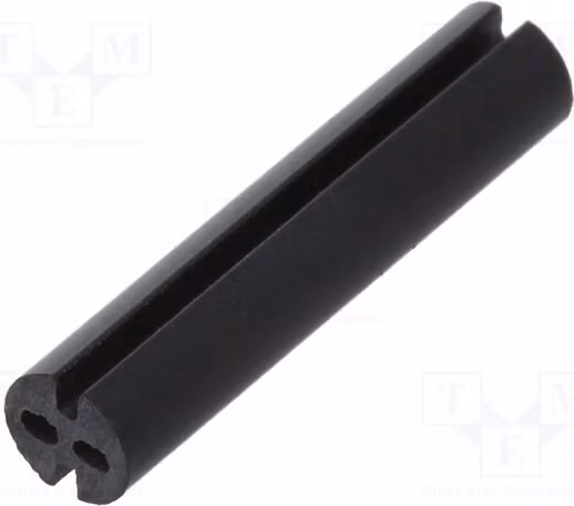 10 distanziatori, diametro esterno: 4 mm, diametro LED: 3 mm, lunghezza LED: 19,1 mm, colore: nero, codice prodotto: 8GE04V80520. Distanziatori