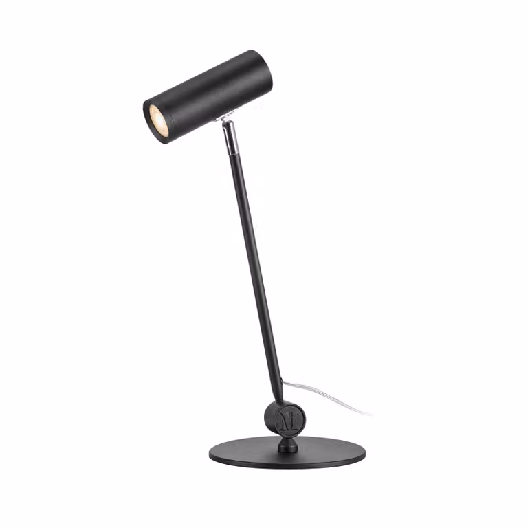 Markslöjd Lampada da tavolo a LED Arlo, dimmerabile, Nero, Soggiorno / Sala da pranzo, Metallo, Moderno, Lampada da tavolo LED