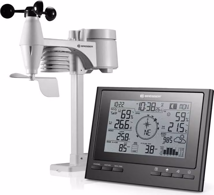 Stazione meteorologica esclusiva BRESSER ClimateScout 7 in 1 7003100CM3000