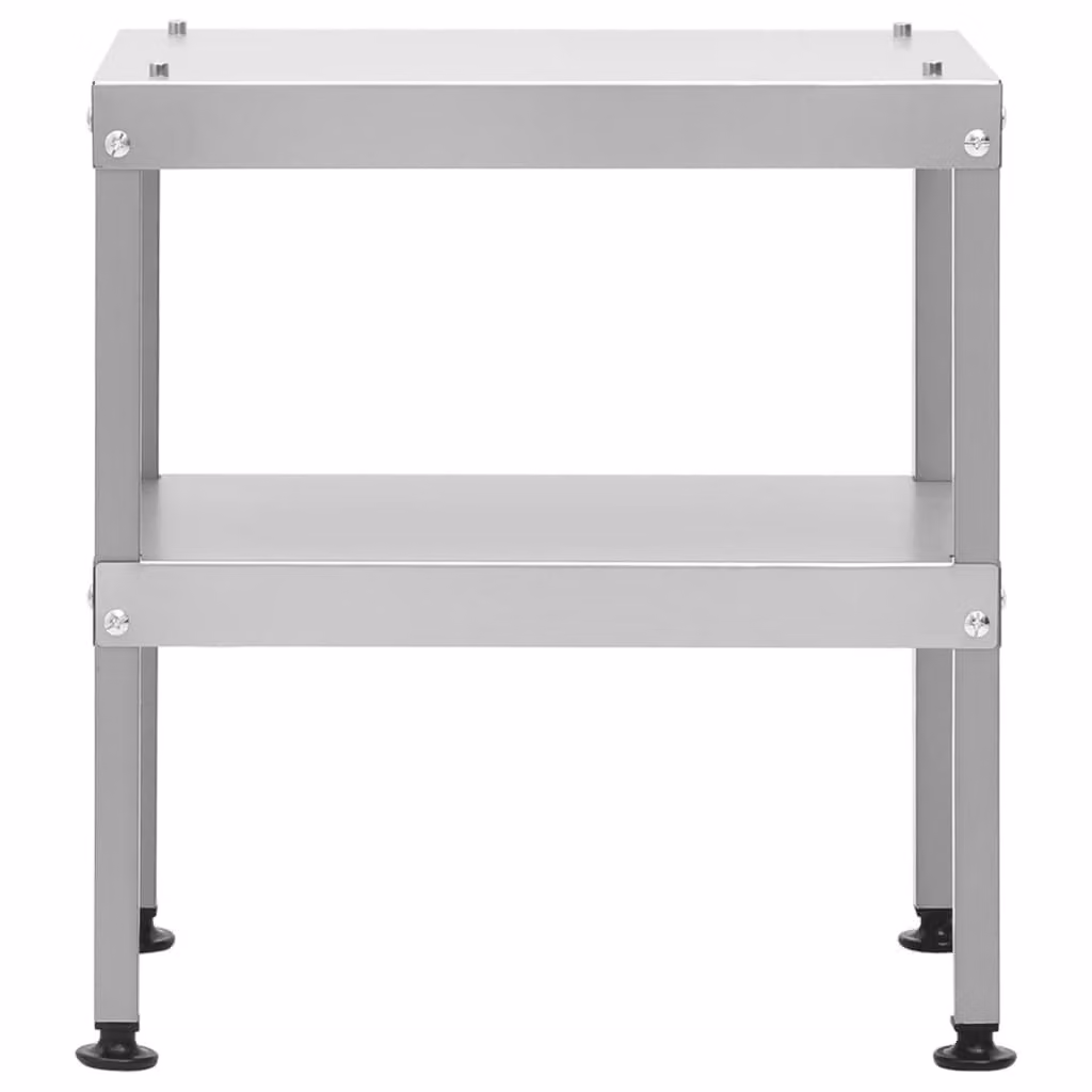 vidaXL Tavolo per affumicatore 40x28x44,5 cm Acciaio zincato