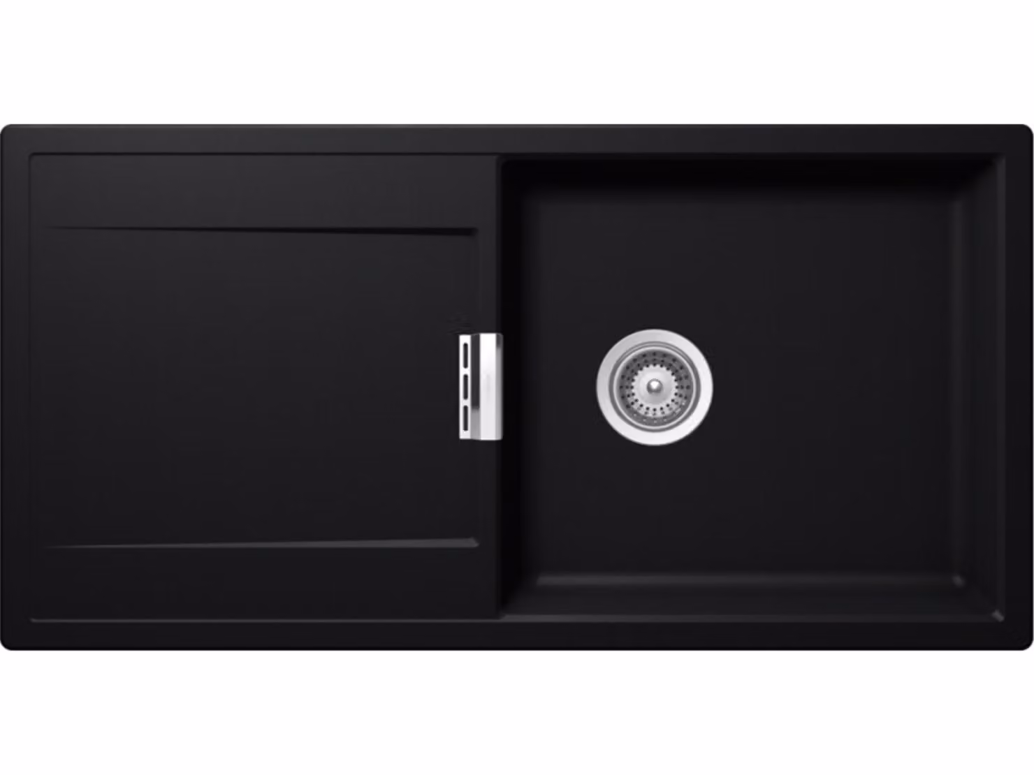 Lavello Schock Mono D-100L A Puro con tagliere in legno incluso