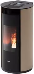 Stufa pellet 8,5kW SPIN PLUS 9 Ps Airtech Light bronze 5 stelle Classe A+ 7025068