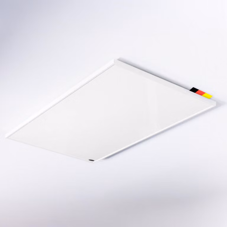 Riscaldamento a infrarossi da soffitto, 600 Watt - Riscaldamento radiante elettrico - Dimensioni: 2,2 x 100 x 60 cm