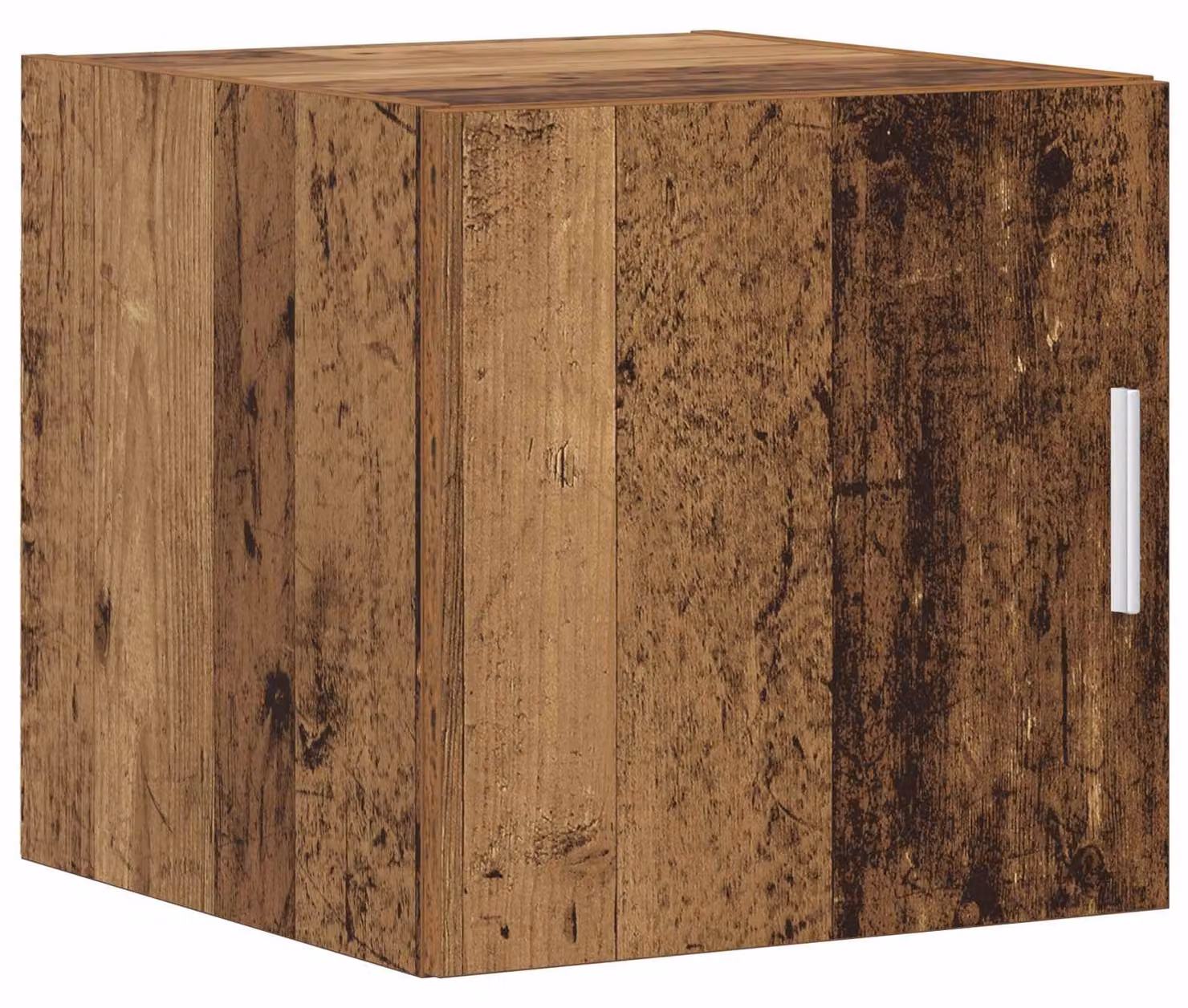 Armadio a muro in legno di recupero, dimensioni 40 x 42,5 x 40 cm, modello PB