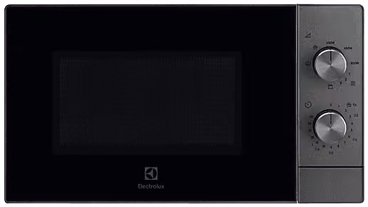 Microonde Electrolux EMZ421MMTI con funzione grill e vapore, capacità 21 l, potenza 800 W, colore titanio silver e black