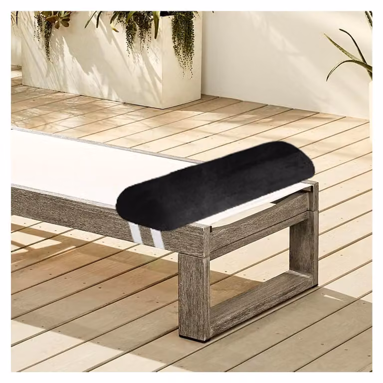Cuscini per poltrone relax con poggiapiedi | Poggiapiedi con ritorno lento | Cuscini di supporto lombare con cinghie regolabili per il collo, le caviglie e la zona lombare