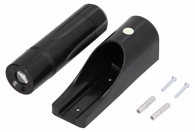 Torcia a LED da parete, alimentazione a batteria, basso consumo energetico, piccola lampada di emergenza portatile per uso esterno in hotel