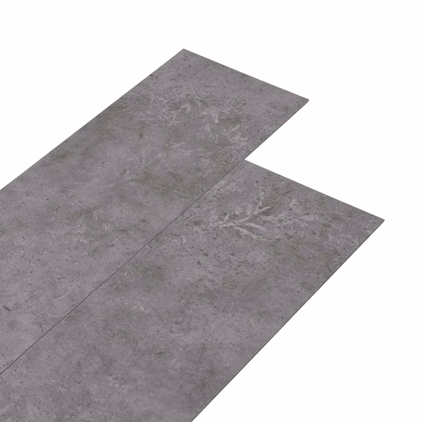 Plance per Pavimenti in PVC Autoadesive vidaXL con Effetto Legno Grigio