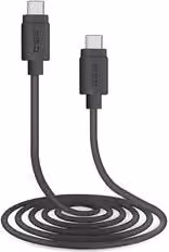 Cavo USB C Sbs per ricarica e dati da 60W, Lunghezza: 1,5 m, Nero, TECABLETCC31K