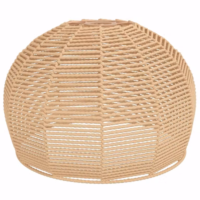 Paralume da Soffitto Ø36x26 cm Ferro e Carta