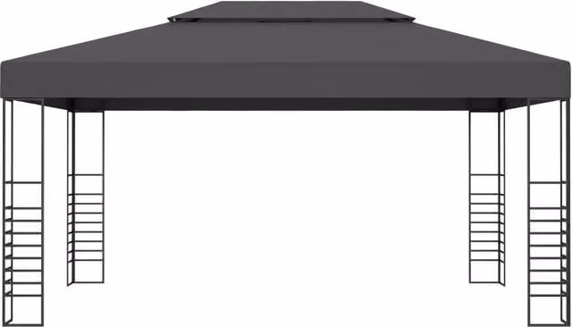 Gazebo 3x4 m Antracite 47958