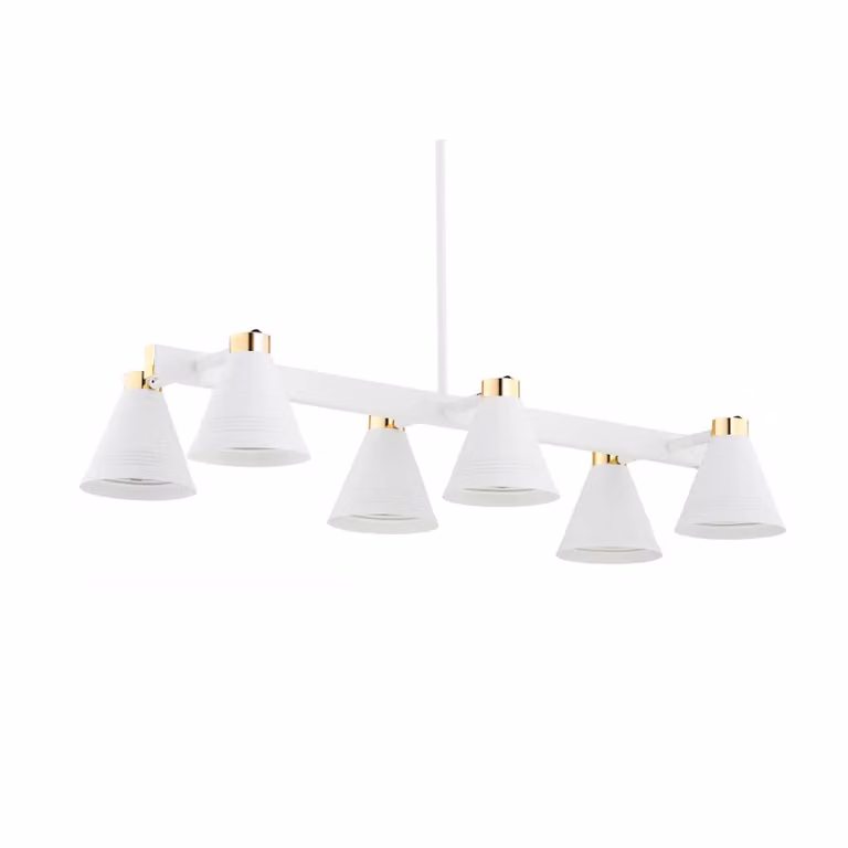 Lampada a sospensione Avenidos Argon, dimmerabile, Bianco / Opale, Soggiorno / Sala da pranzo, Metallo, Moderno, Lampada a sospensione