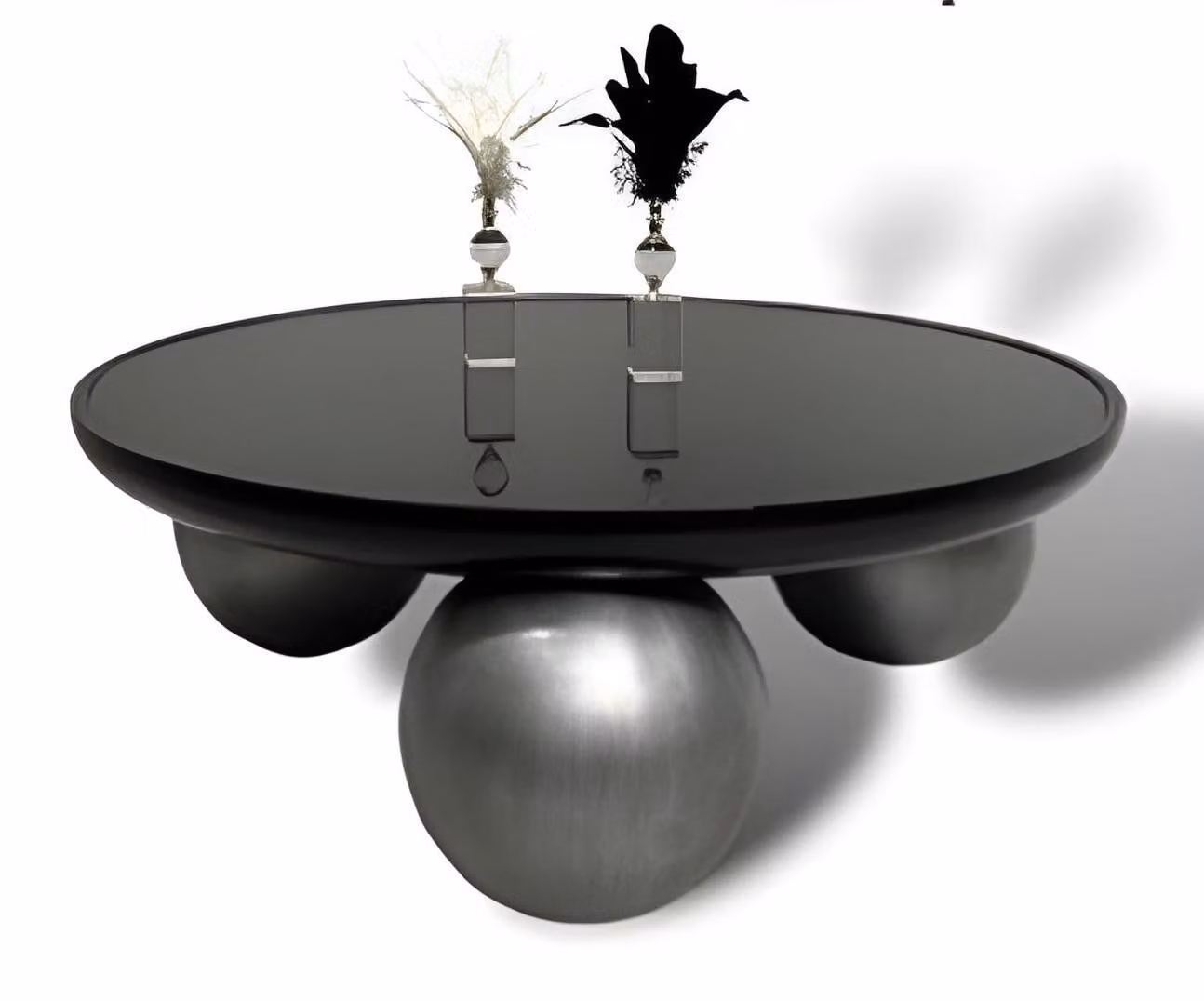 Couchtisch Wohnzimmertisch Beistelltisch Kaffeetisch Schwarz Moderne Luxus