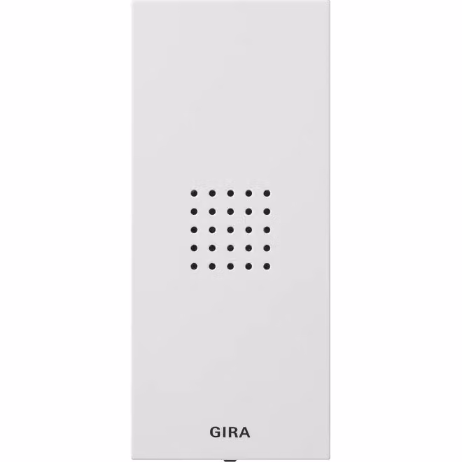 Gira 141803 Cornetta per sistema di comunicazione domestica System 55, bianco puro