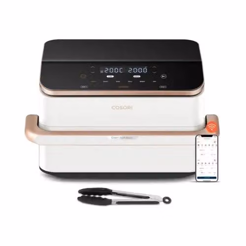 Friggitrice ad aria Cosori DualZone TF101SC TwinFry colore bianco – 2