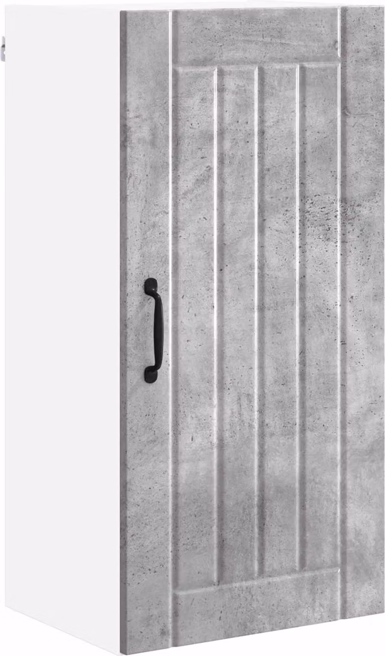 Armadietto a muro LUCCA Grigio Cemento 40 x 31 x 80 cm