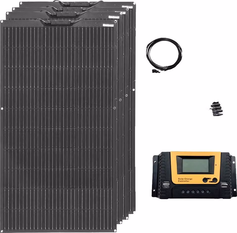 Pannello solare, alta efficienza, design leggero, 12V24V36V48V400W