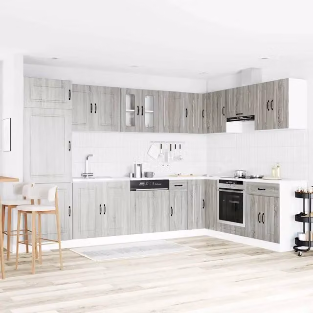 Mobile da cucina Kalmar Grigio Sonoma 80 x 46 x 81,5 cm 3315007
