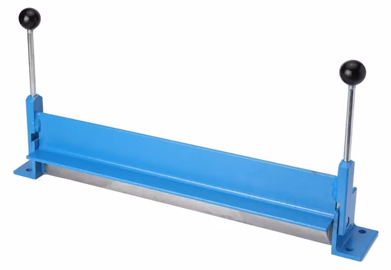 Macchina piegatrice per lamiere da 460 mm - Piegatrice manuale per lamiere - Angolazione regolabile da 0 a 90° - Ideale per condotti di ventilazione e riparazioni di carrozzeria - Montaggio su banco da lavoro o morsa - Struttura in acciaio robusta