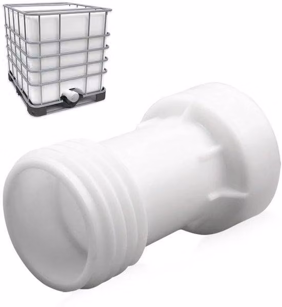 Prolunga per serbatoio IBC con filettatura S60 x 6