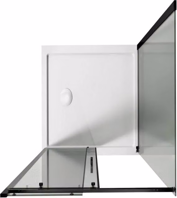 Box Doccia 75x150 CM 198 CM Vetro Trasparente 8 MM Versione Sinistra con EasyClean mod. Prime Bla Duo 1 Anta