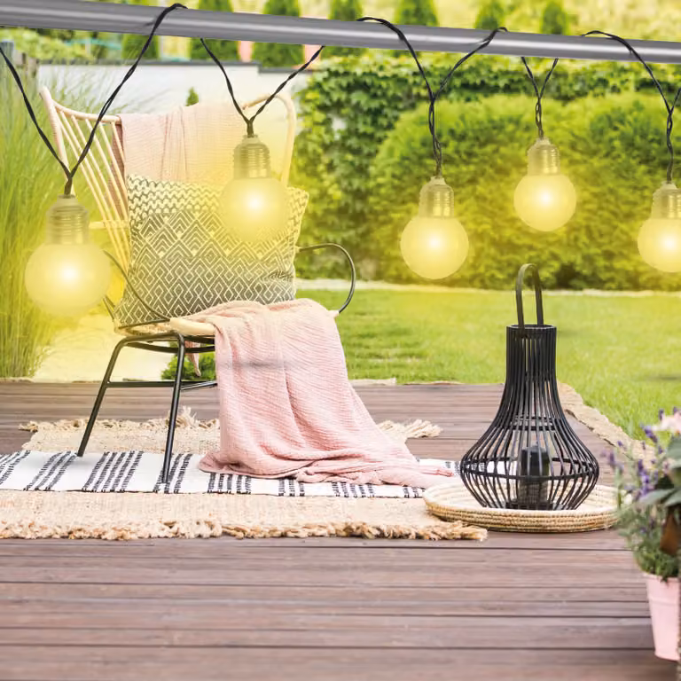 Luci solari a LED, 380 cm, luce da giardino resistente alle intemperie, lampada solare, luce da giardino solare, illuminazione del sentiero, luce da parete di sicurezza