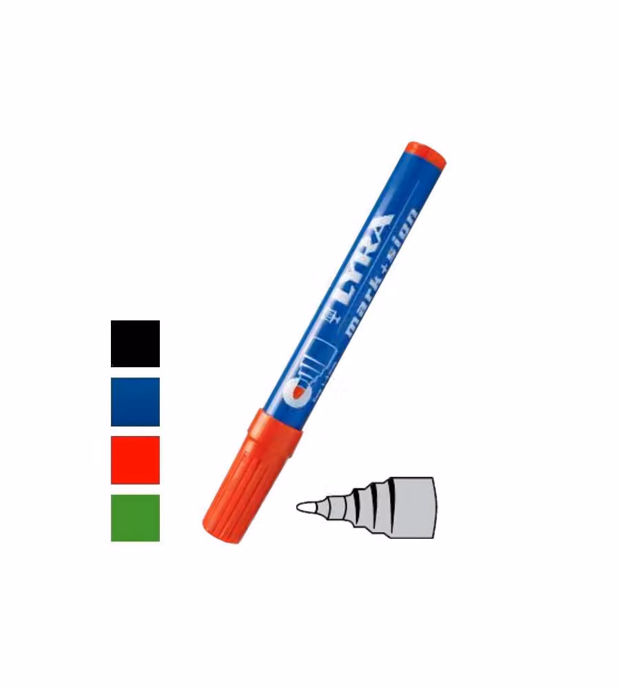 Pennarello Indelebile Mm 1/4  Blu        4020 Lyra