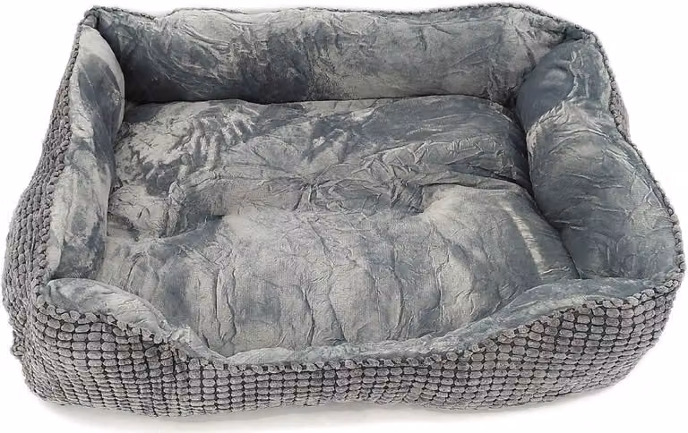JOEJOY Cuccia per cani XL Grigio Lavabile Morbida Cuccia per cani Confortevole