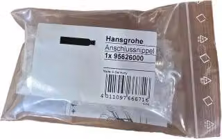 Nipplo di collegamento Hansgrohe Rubinetto per lavabo a incasso a 2 fori