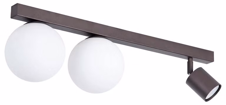 Lampada TAVIRA marrone e bianca 3xG9x10W in metallo, dimensioni: 18x60x12 cm, IP20, Sigma Lighting