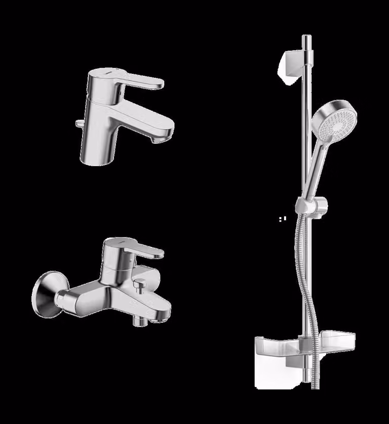 HANSA HANSAPRIMO Set de robinetterie, chromé, 49000000, 49000000