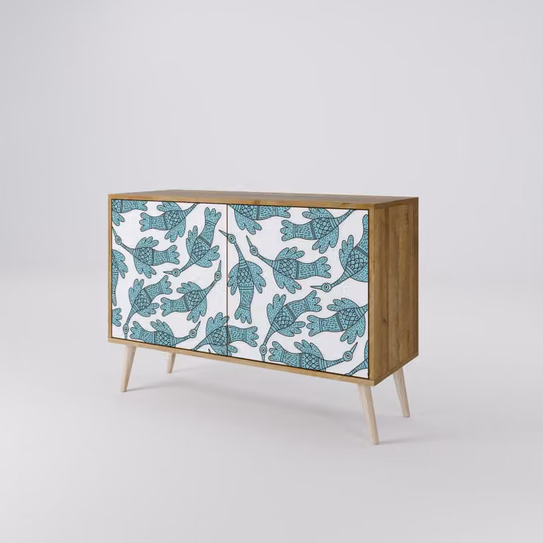 Cassettiera Spacerebels a 2 ante - credenza cassettiera - credenza alta - mobile guardaroba - soggiorno camera da letto - 57,5×111×42 (HxLxP)