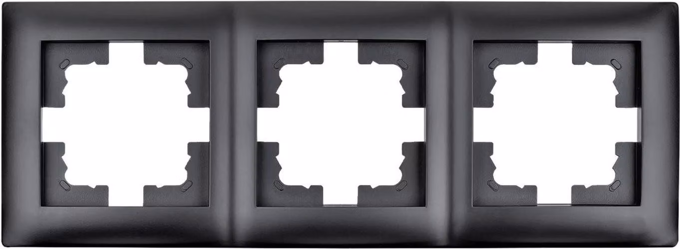 Cornice tripla nera WESA LC-49C