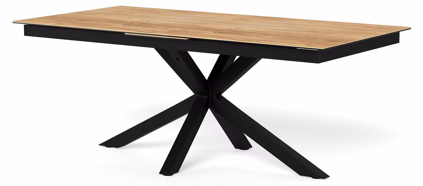 Tavolo da pranzo Lorrins Classic, colore nero