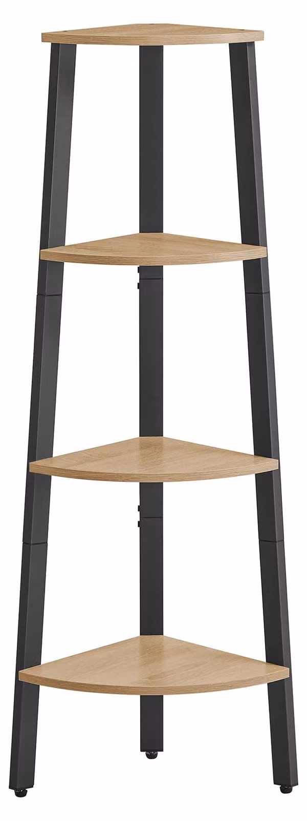 Scaffale Angolare - Leobert - Rovere Sonoma - 34 X 34 X 125 Cm