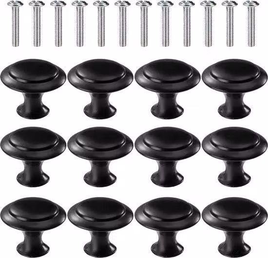 Maniglie tonde da 30 mm per cestelli da cucina - Maniglie per ante di cucine e porte