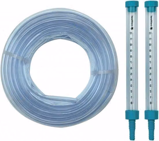 Set di livella a bolla di precisione con tubo flessibile da 25 m