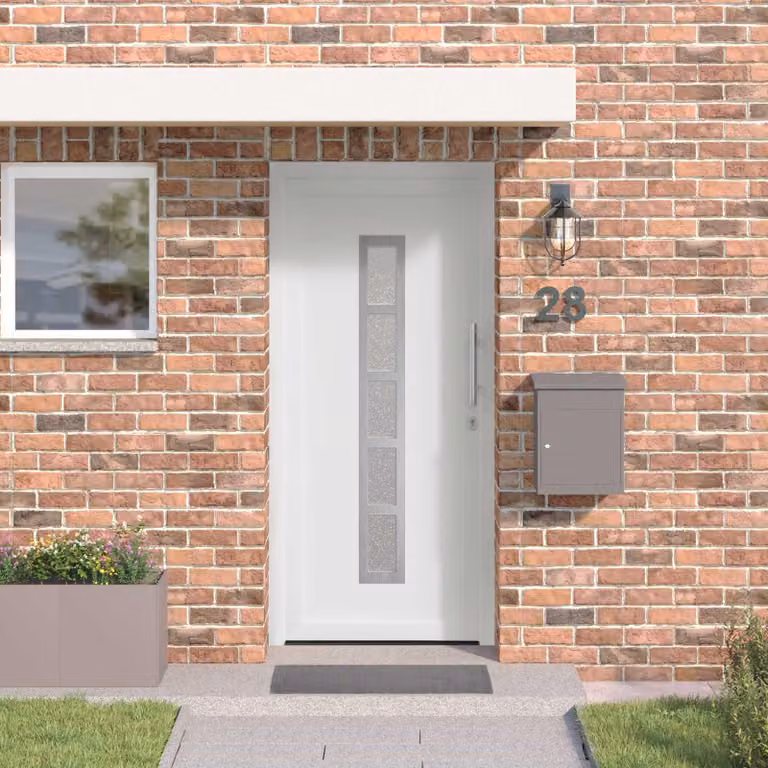Porta Frontale Bianco 98 x 200 cm PVC