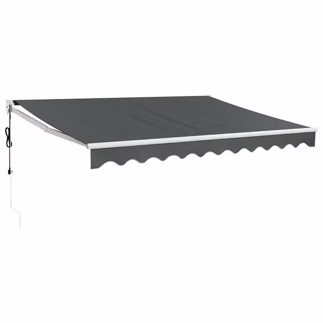 Tenda Sole | Tenda parasole Automatica Retrattile Antracite 3,5x2,5 m