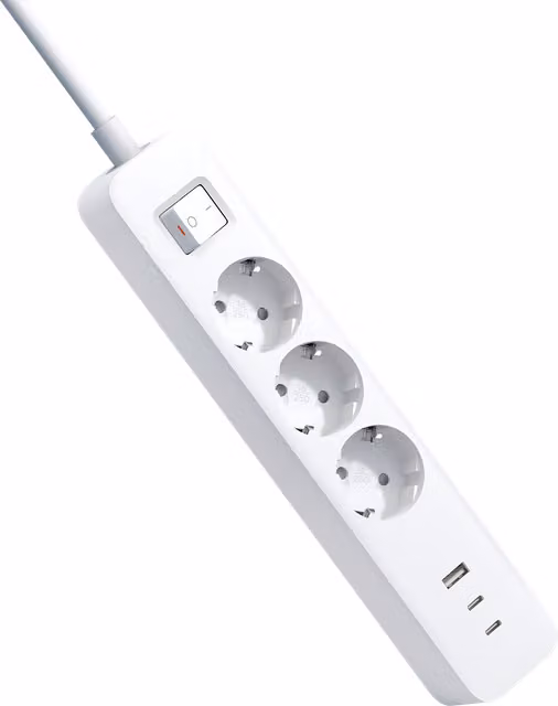 Xiaomi Ciabatta Elettrica con Ricarica Rapida 20W, Bianco