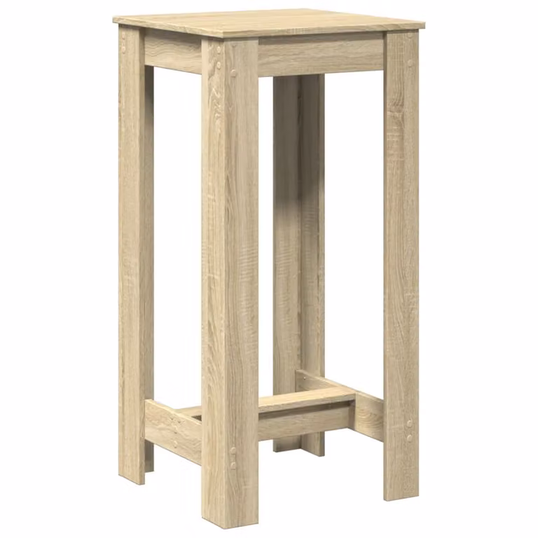 Tavolo da Bar Rovere Sonoma 51x50x103,5 cm in Legno Multistrato