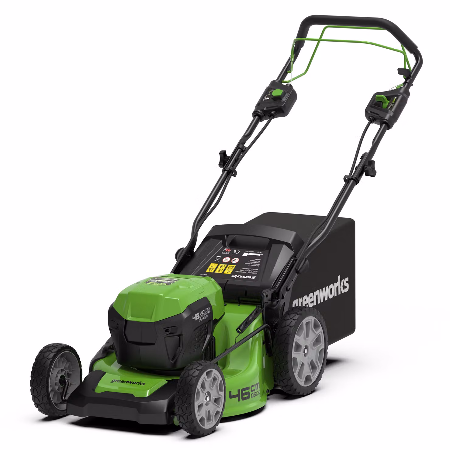 Greenworks POWERALL 48V (24V x 2) Rasaerba 46cm Semovente - Senza batteria