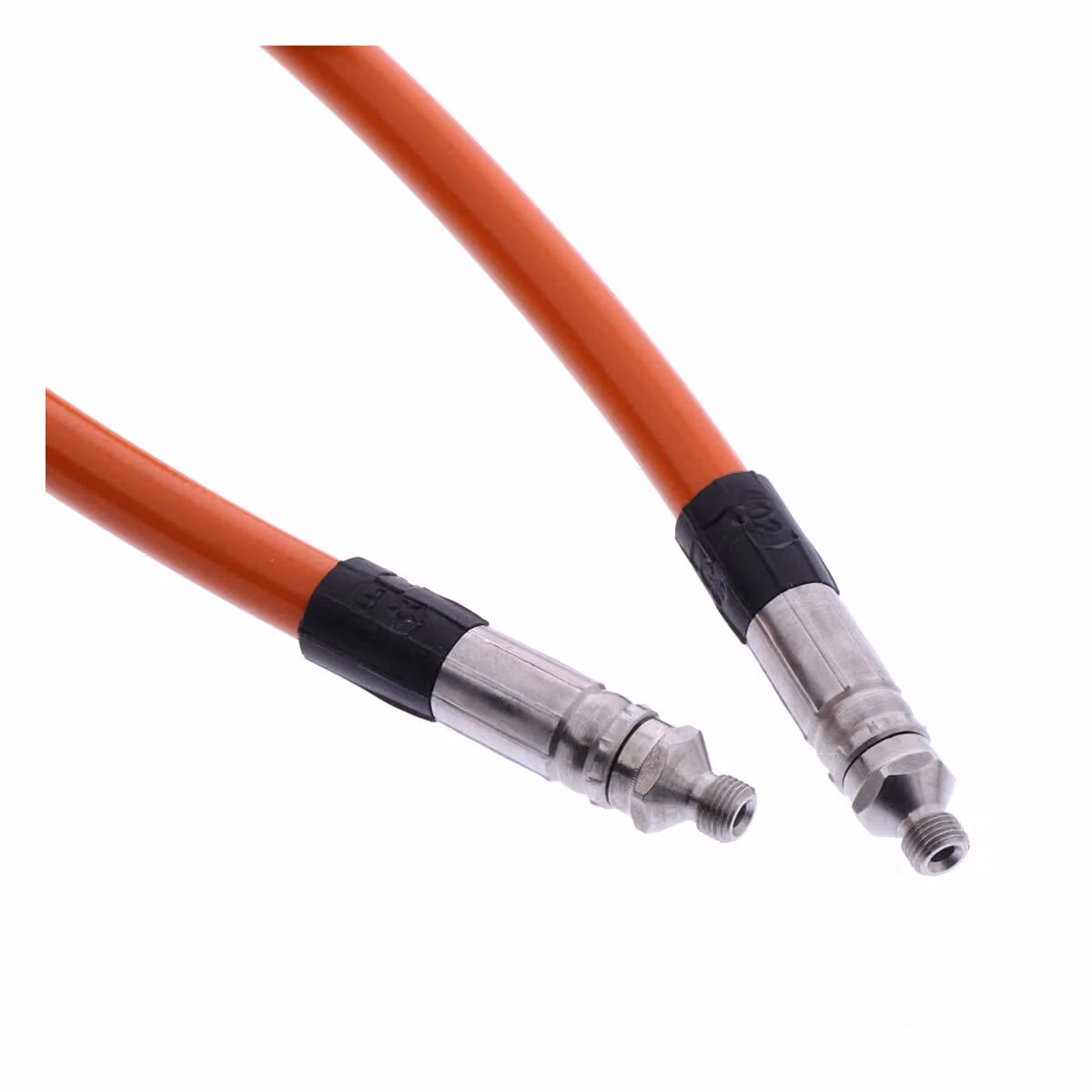 Cavo tubo freno JMP Stahlflex 140cm arancio