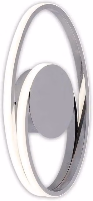 Applique LED LÚZETE ALETHIA 24W 4000K Cromata per Parete