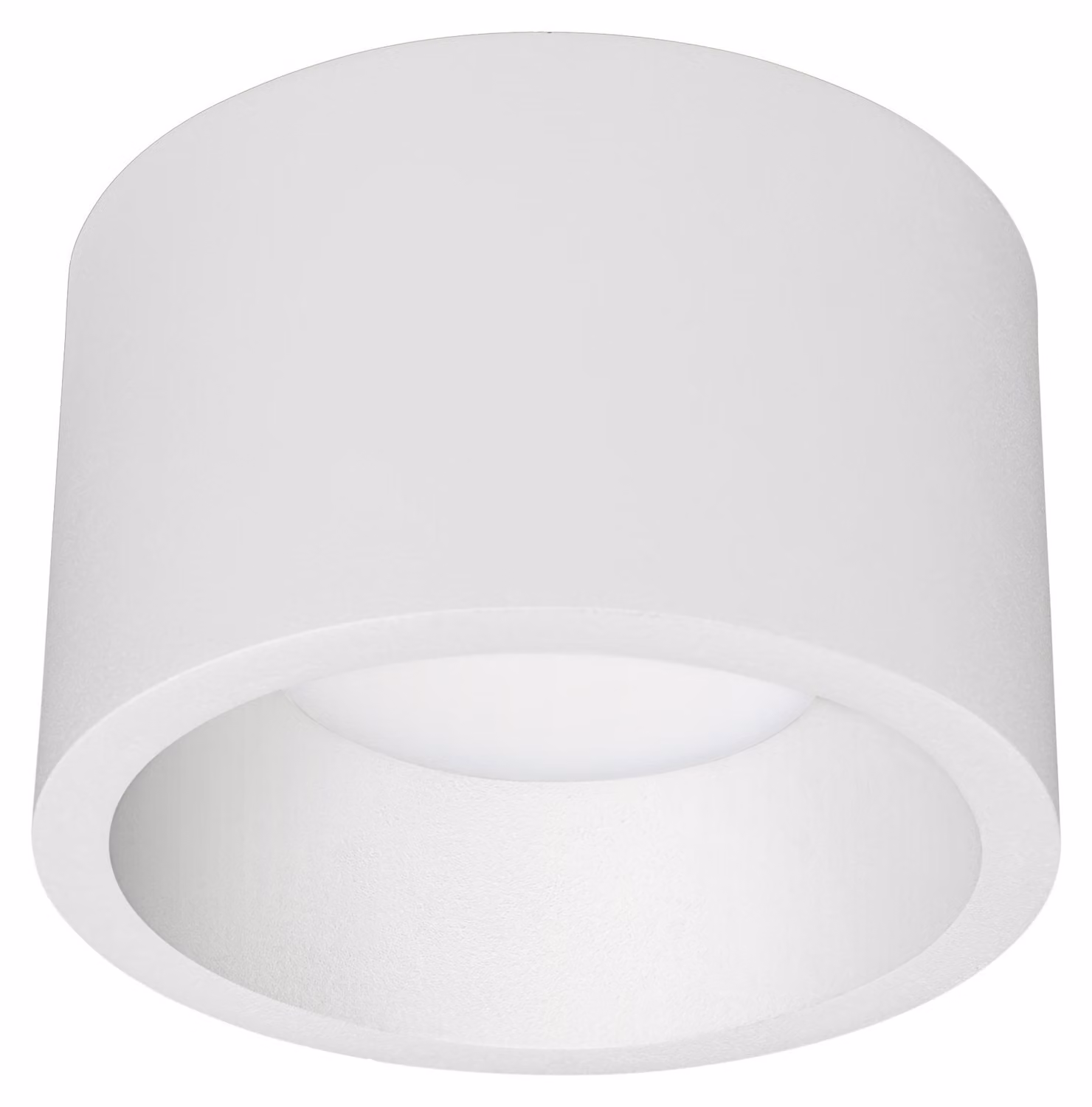Forlight - Plafoniera LED Jet Surface, diametro 118mm, 10,9W, 2700K - 3200K - 4000K, 1574lm, IP23, 120°, CRI > 80, Bianco, a basso consumo energetico, facile da installare, design moderno