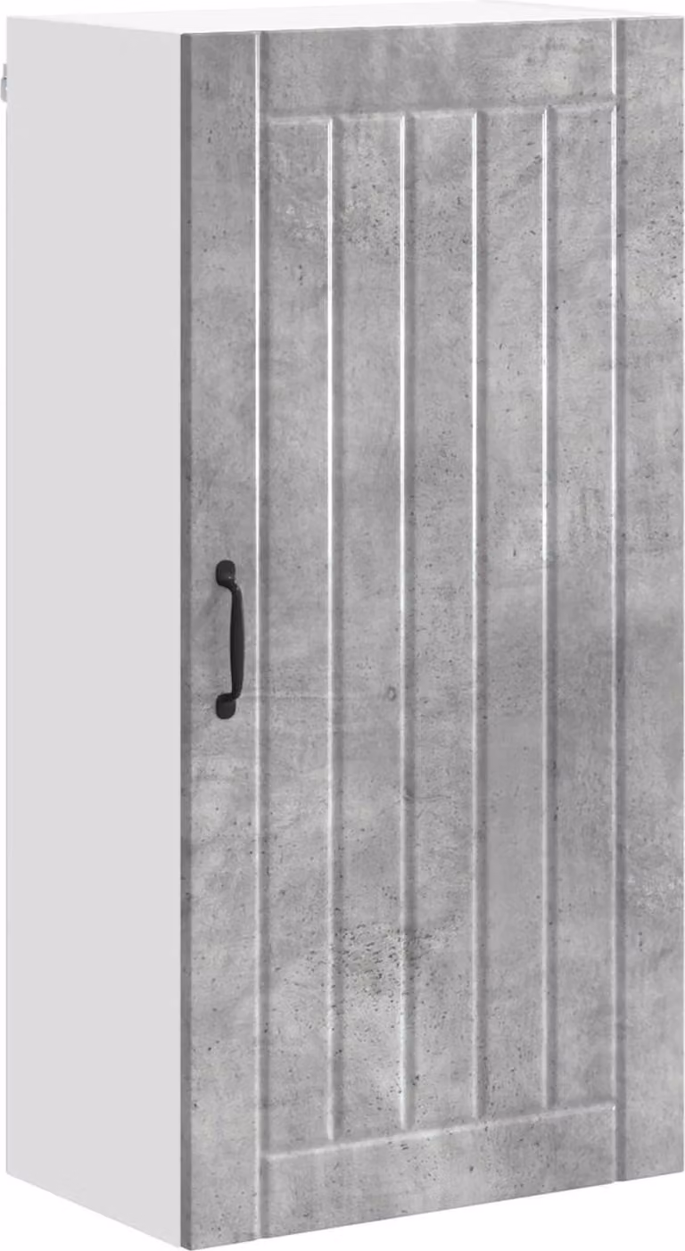 Armadietto a muro LUCCA Grigio Cemento 50 x 31 x 100 cm
